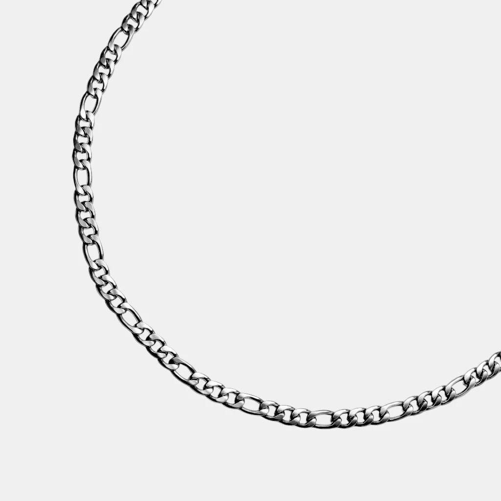 BLYNG 5MM Figaro Bracelet Silver IMG 3