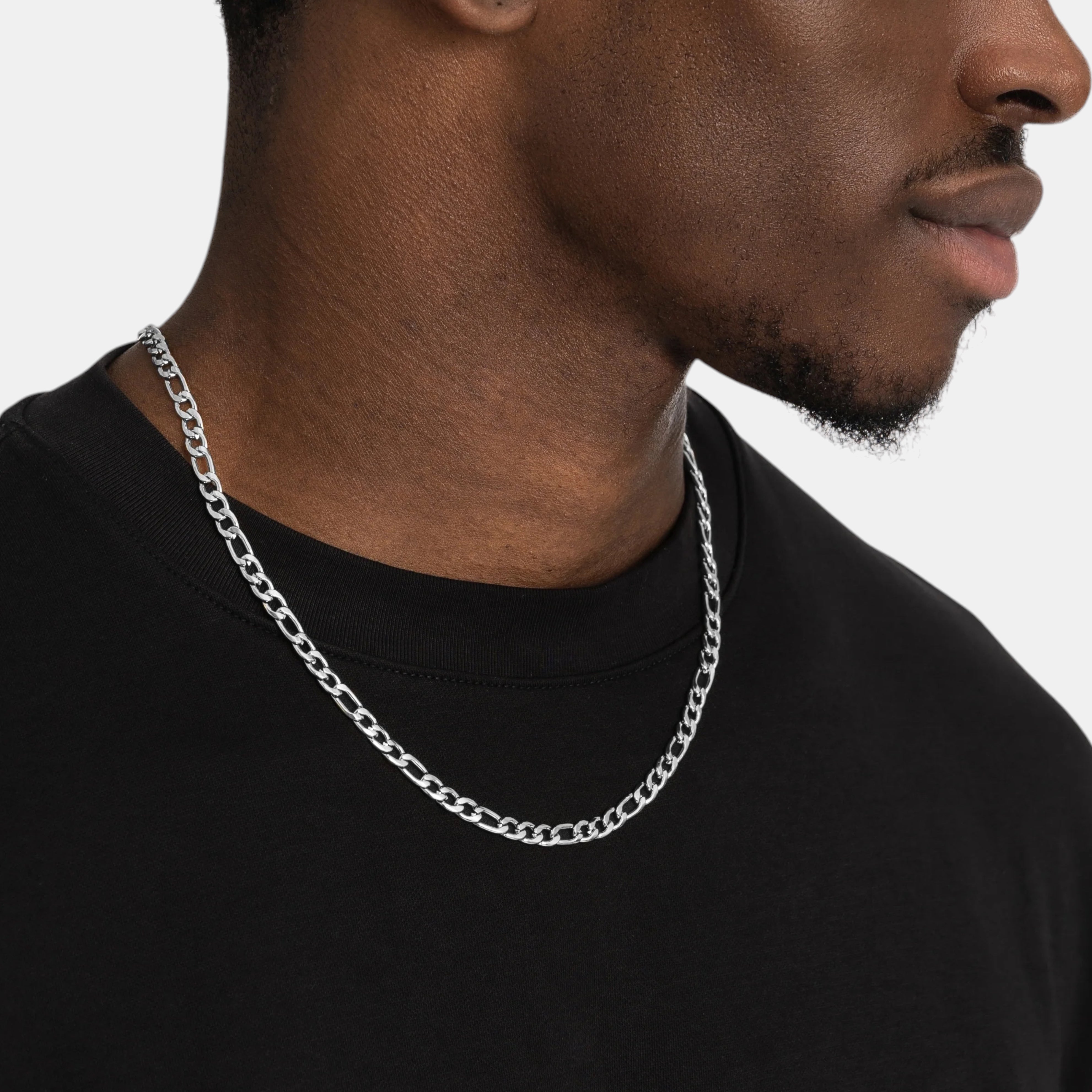 BLYNG 5MM Figaro Chain Silver IMG 3