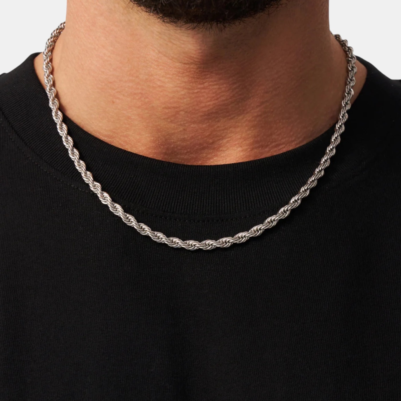 BLYNG 6MM Rope Chain Silver IMG 1