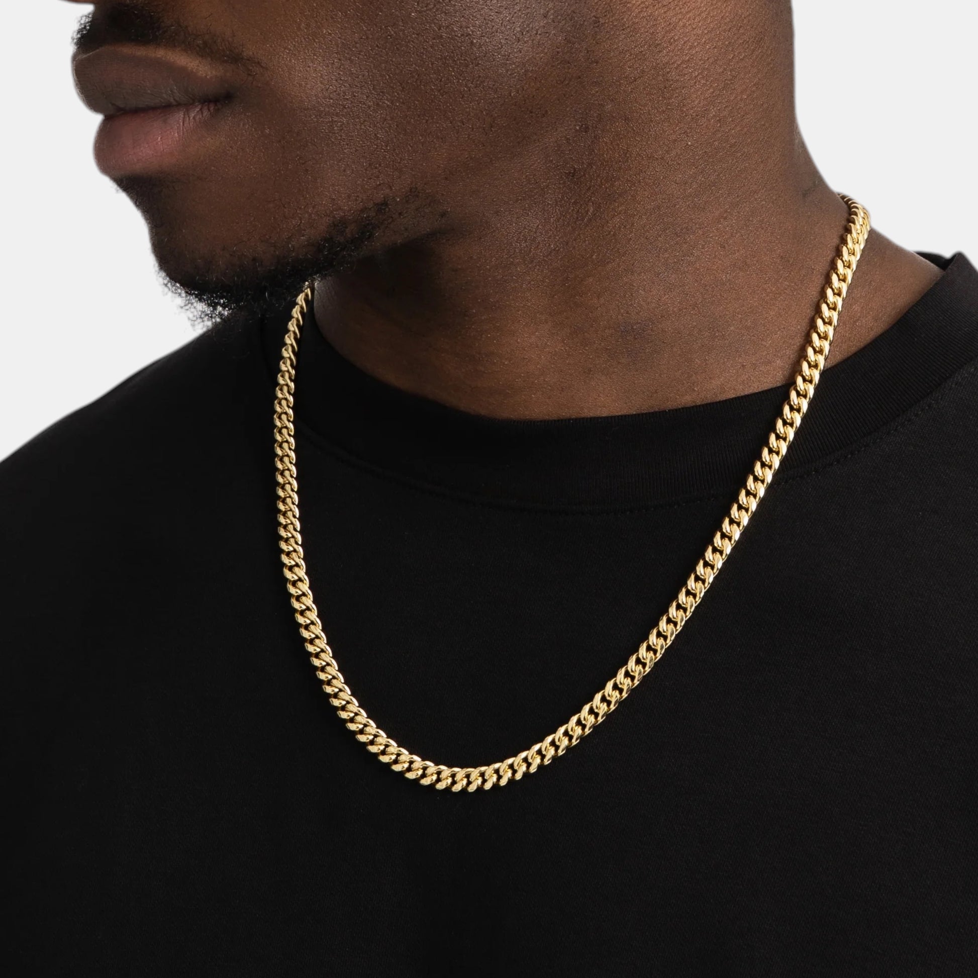 BLYNG 7MM Cuban Chain Gold IMG 3
