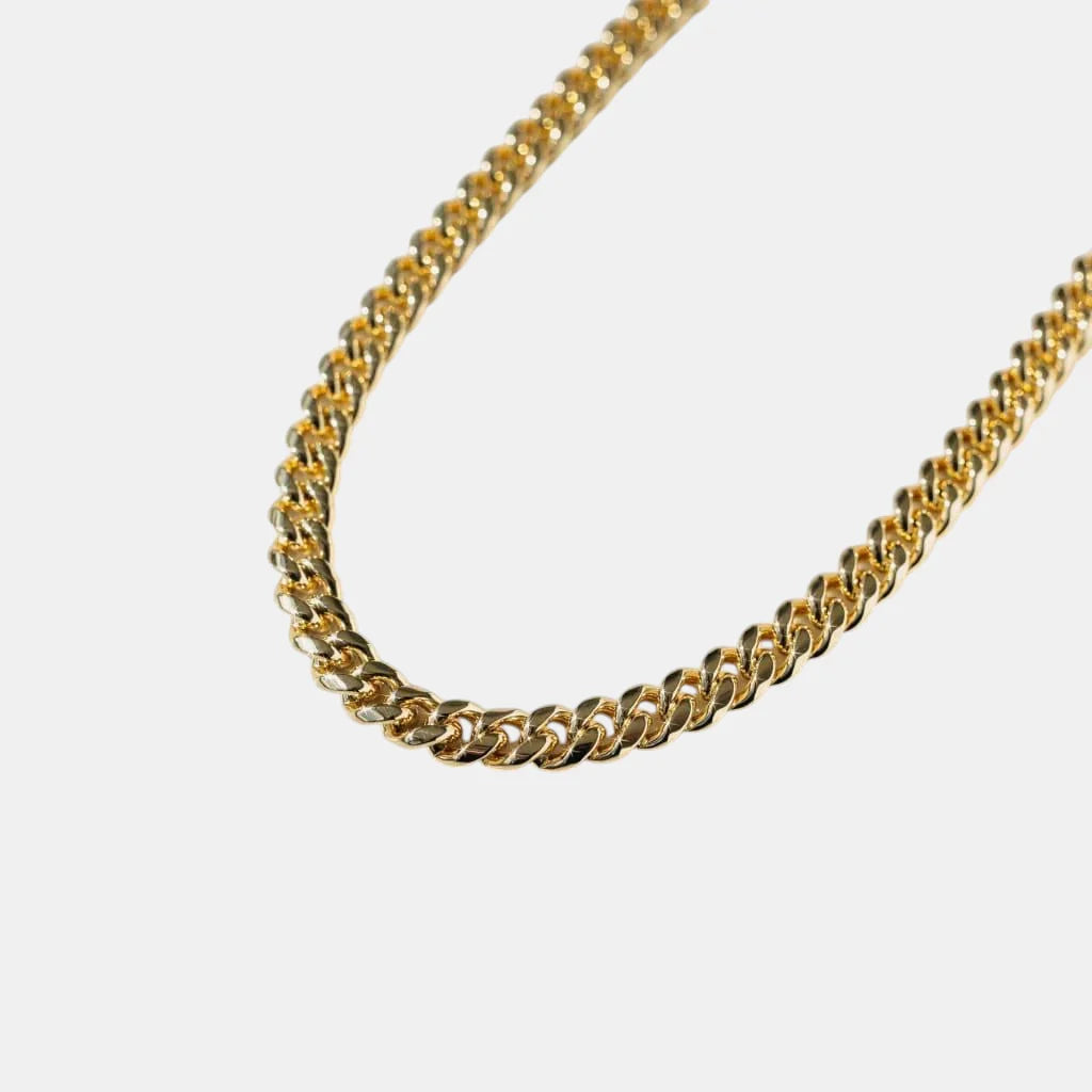 BLYNG 8MM Cuban Bracelet Gold IMG 3