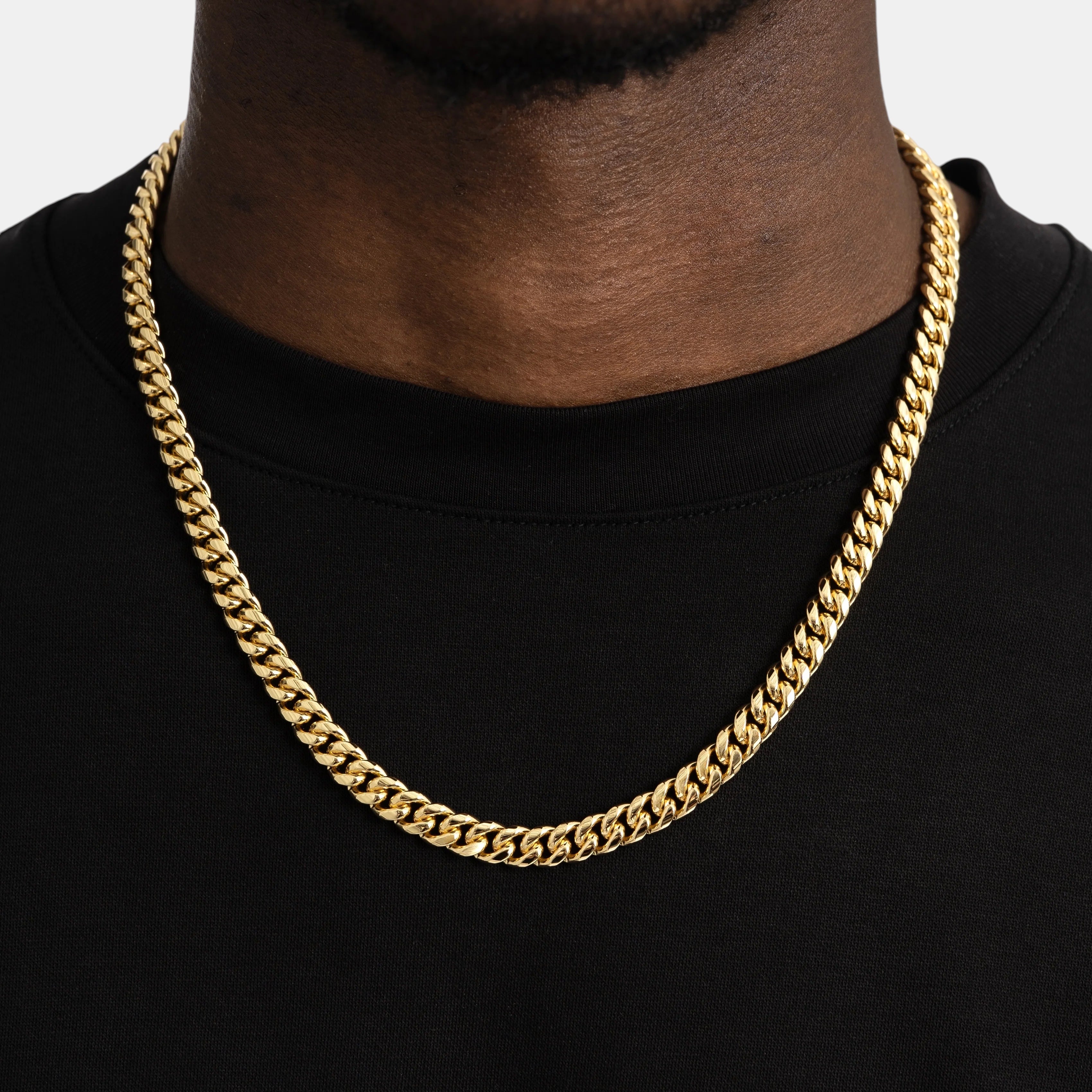 BLYNG 8MM Cuban Chain Gold IMG 1