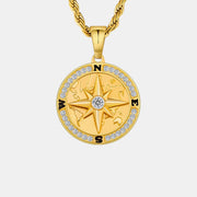 BLYNG Northstar Compass Pendant Gold Main IMG