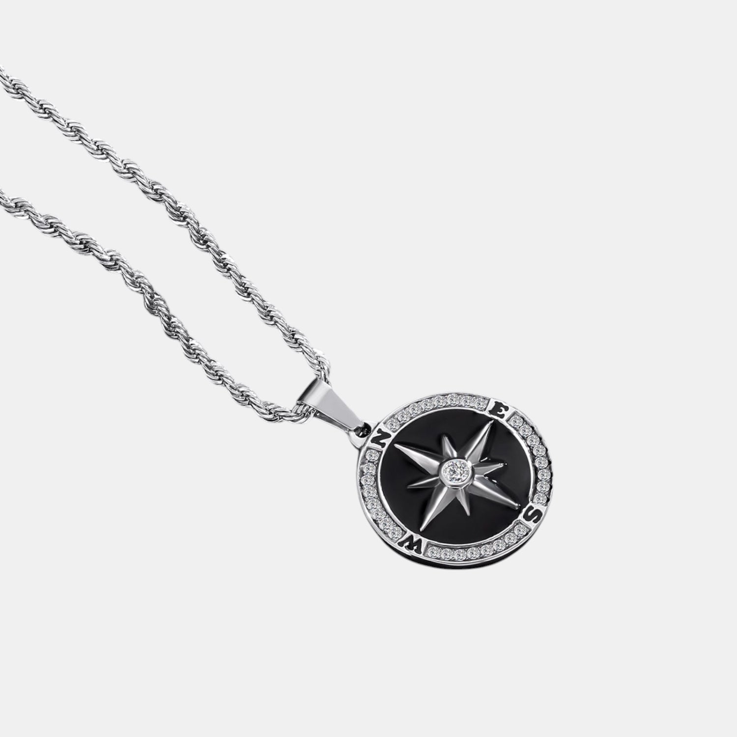 BLYNG Northstar Compass Pendant Silver IMG 3