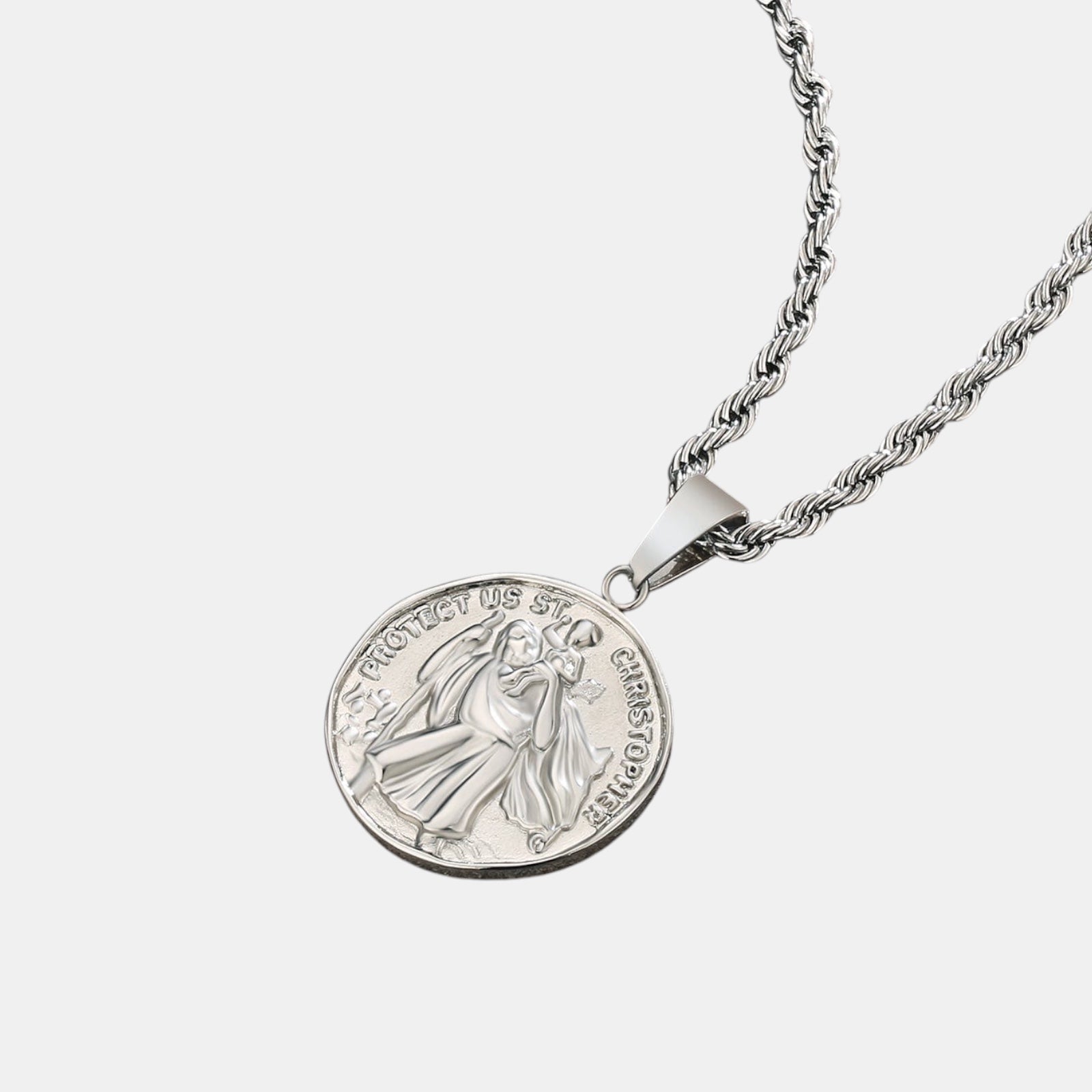 BLYNG St. Christopher Pendant Silver IMG 3