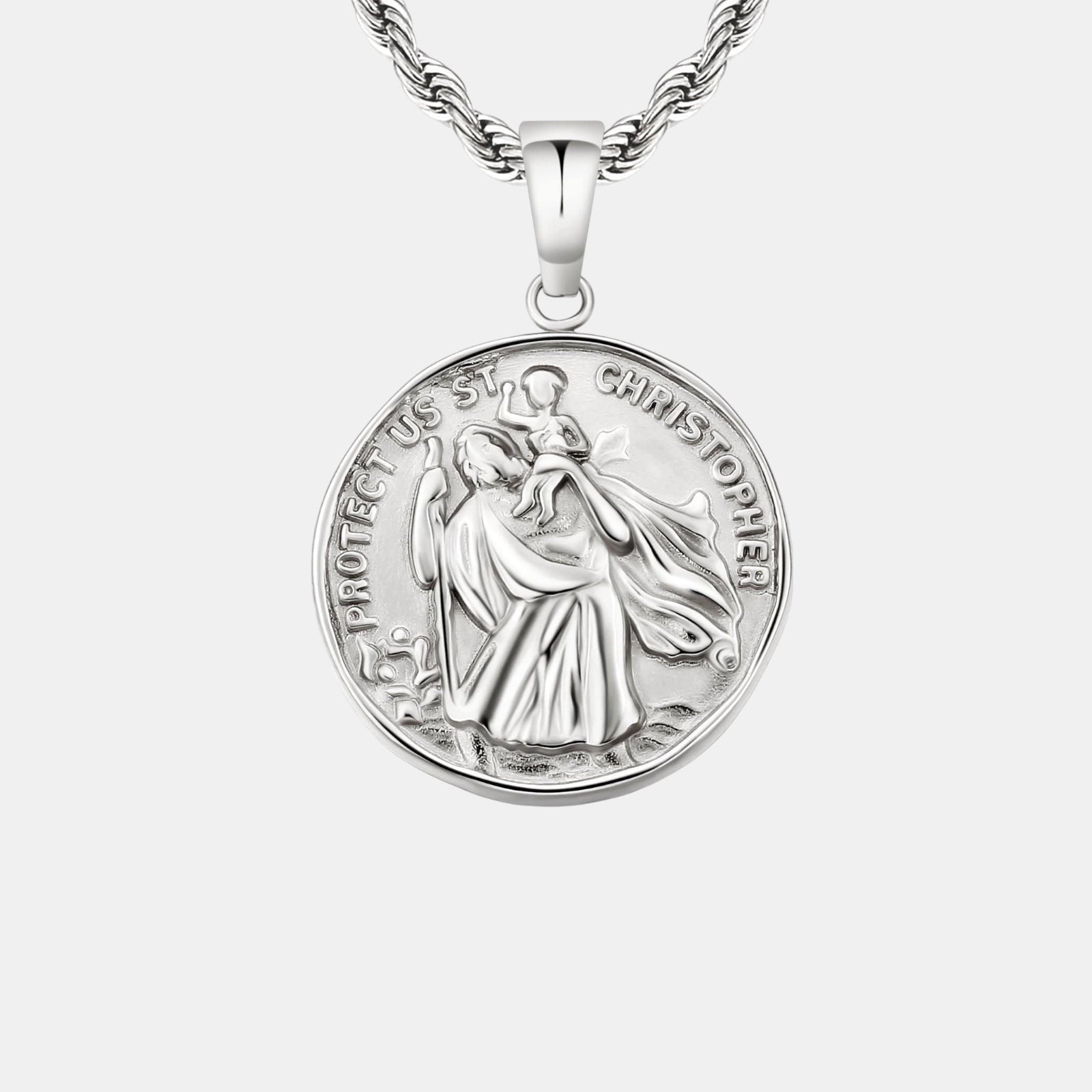 BLYNG St. Christopher Pendant Silver Main IMG