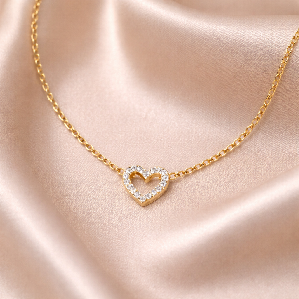 Charlotte Necklace Satin shot