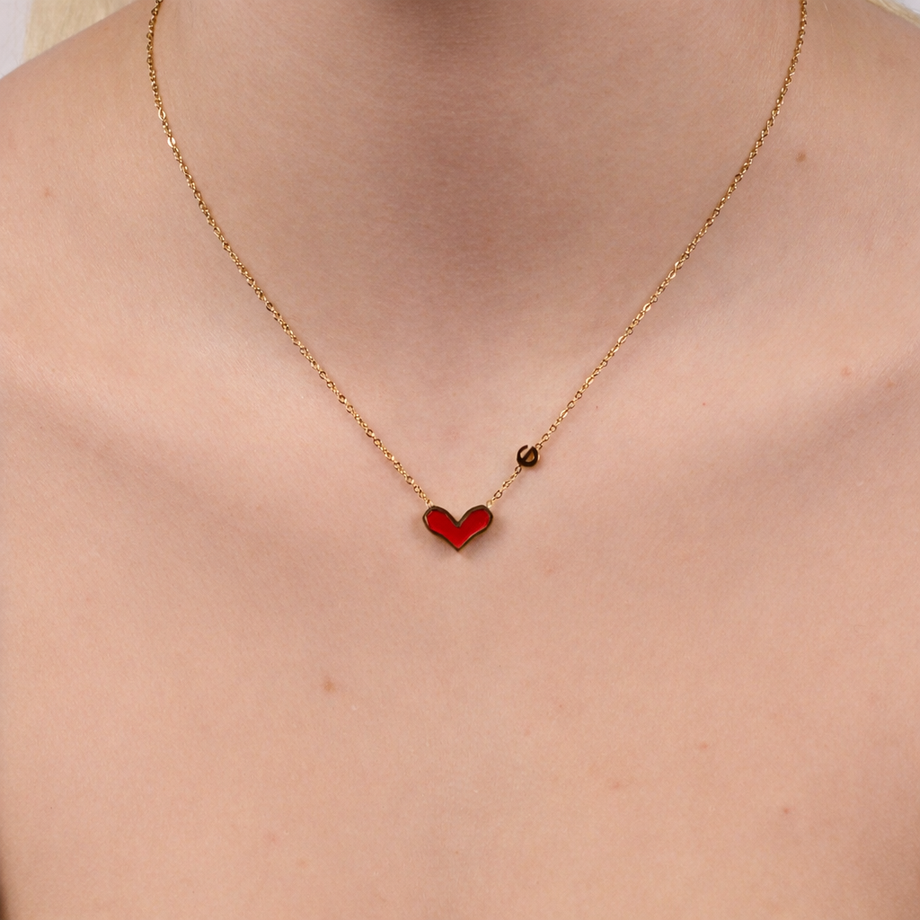 Aya Heart Necklace