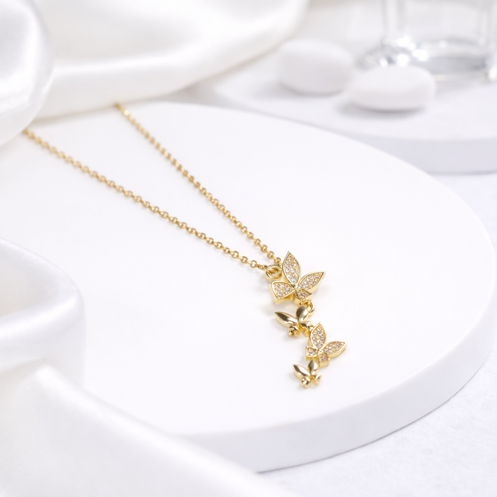 Cosima Butterfly Necklace