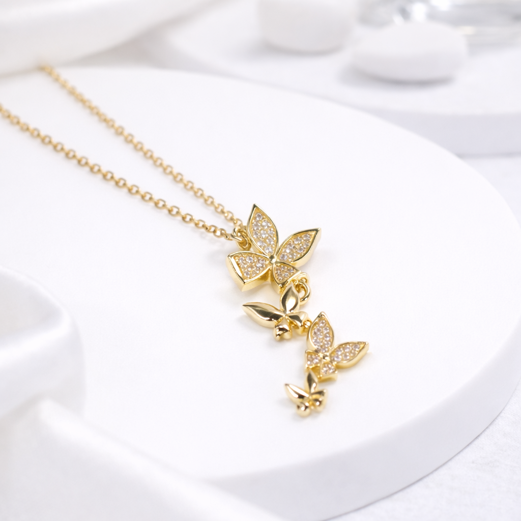 Cosima Butterfly Necklace