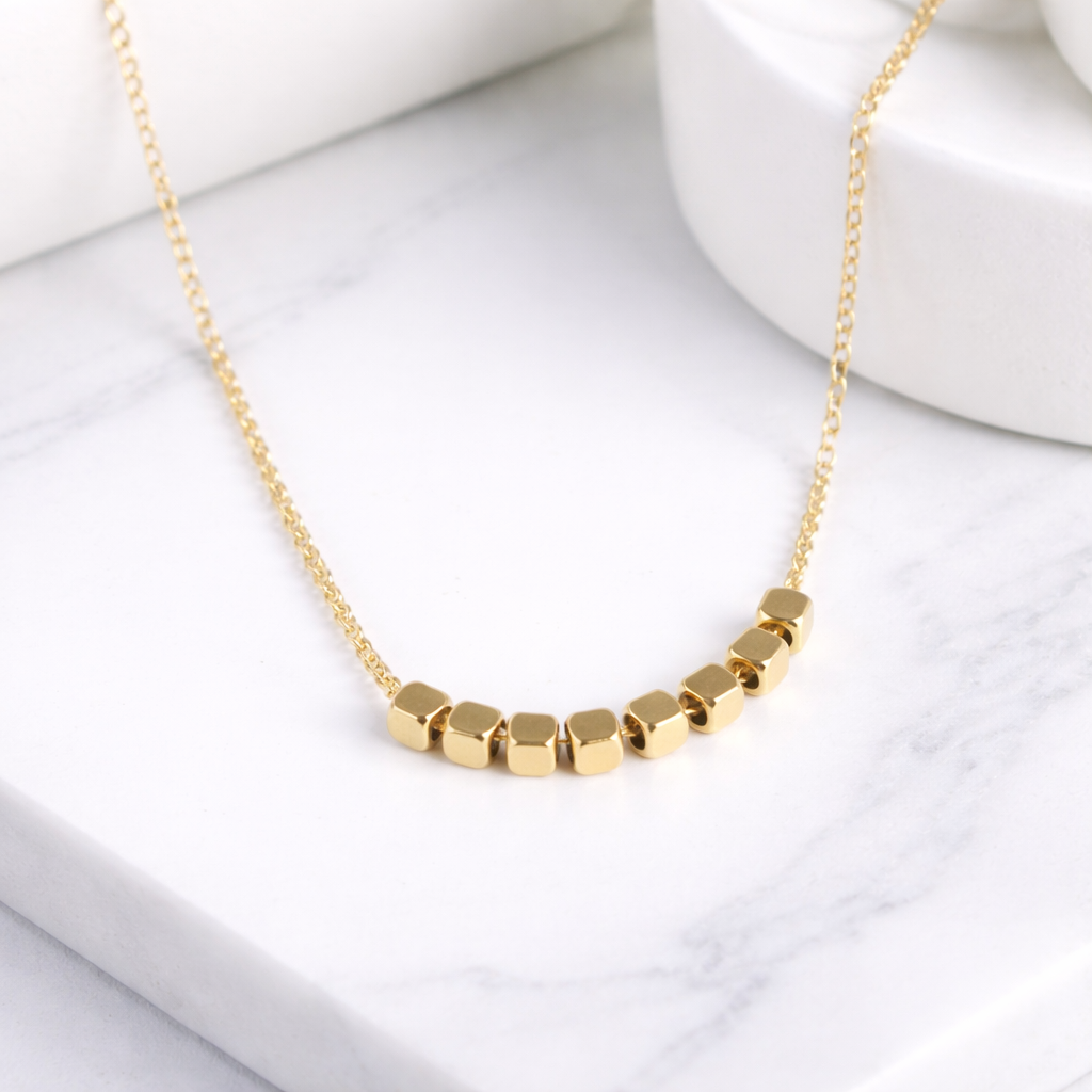 Mae Cube Necklace