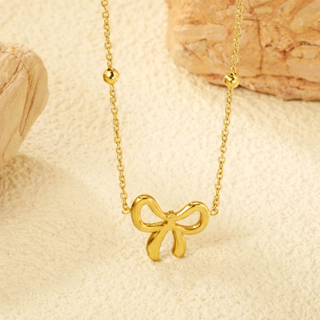 Paloma Bow Necklace