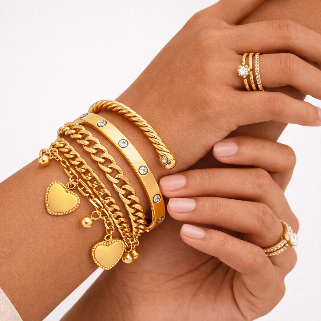 Liliane Heart Bracelet