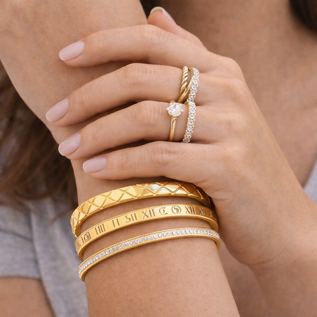 Anastasia Bangle Bracelet