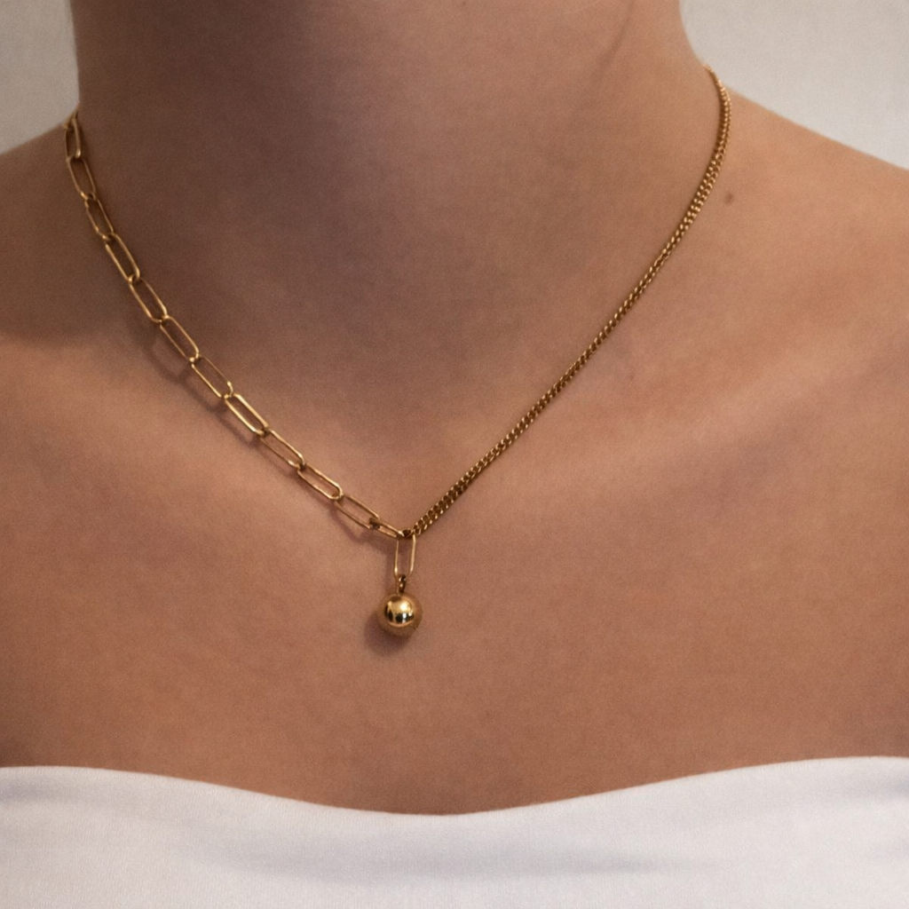 Evangeline Sphere Necklace