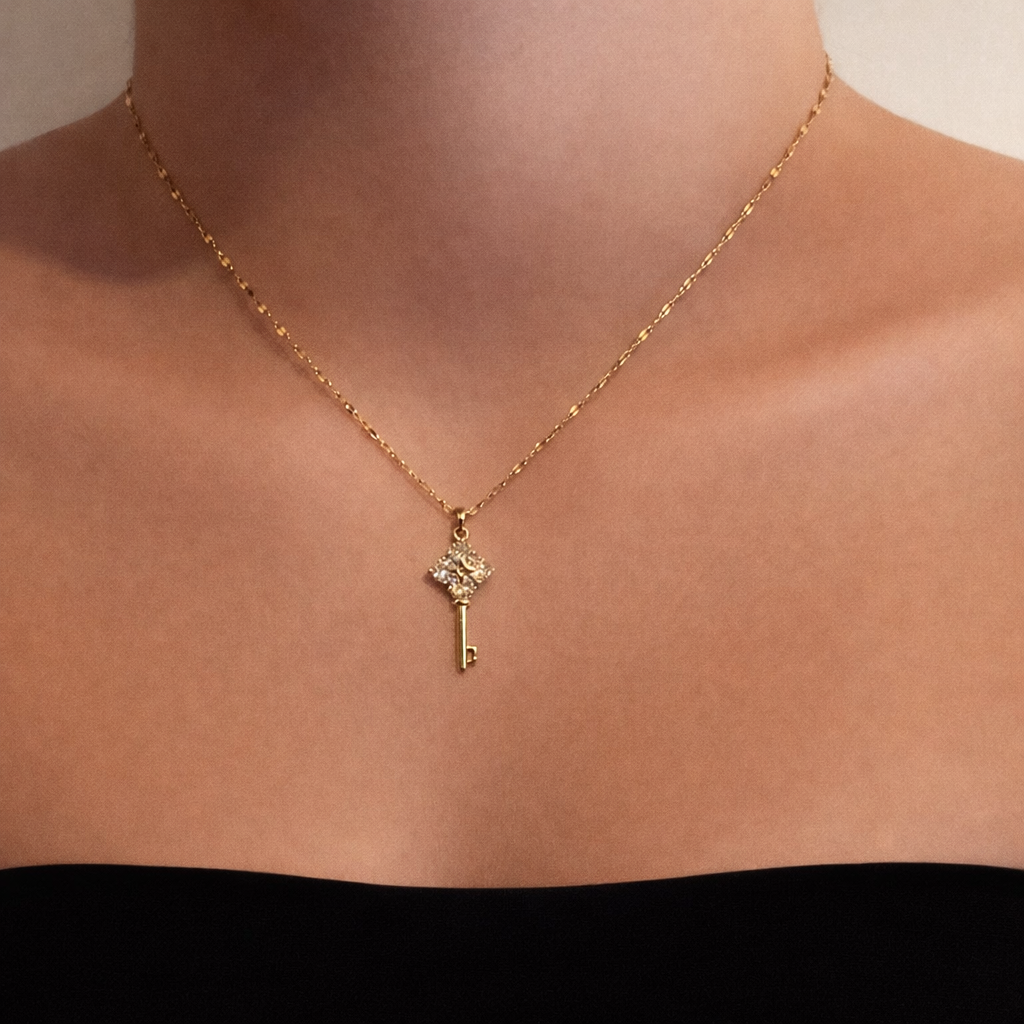 Celeste Key Necklace