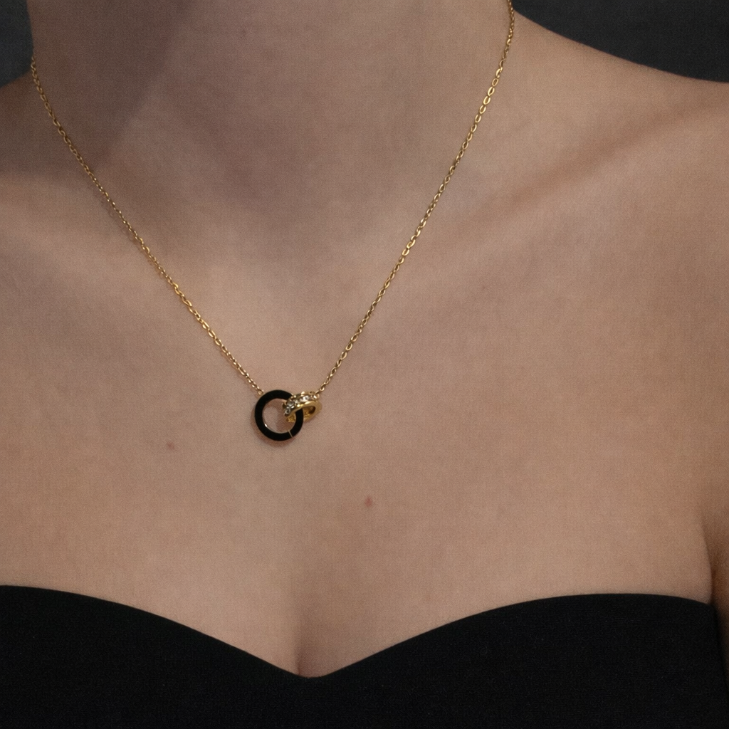 Aurelia Hoop Necklace