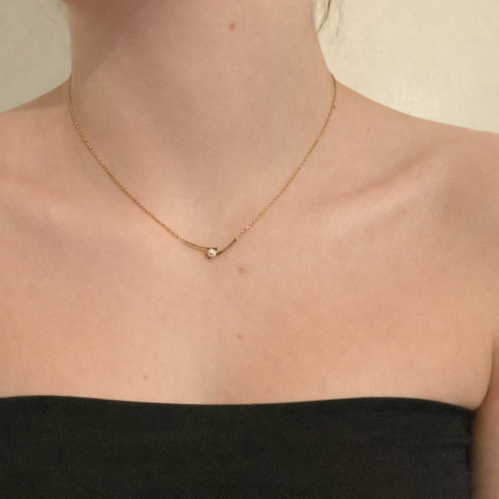 Estelle Pearl Necklace