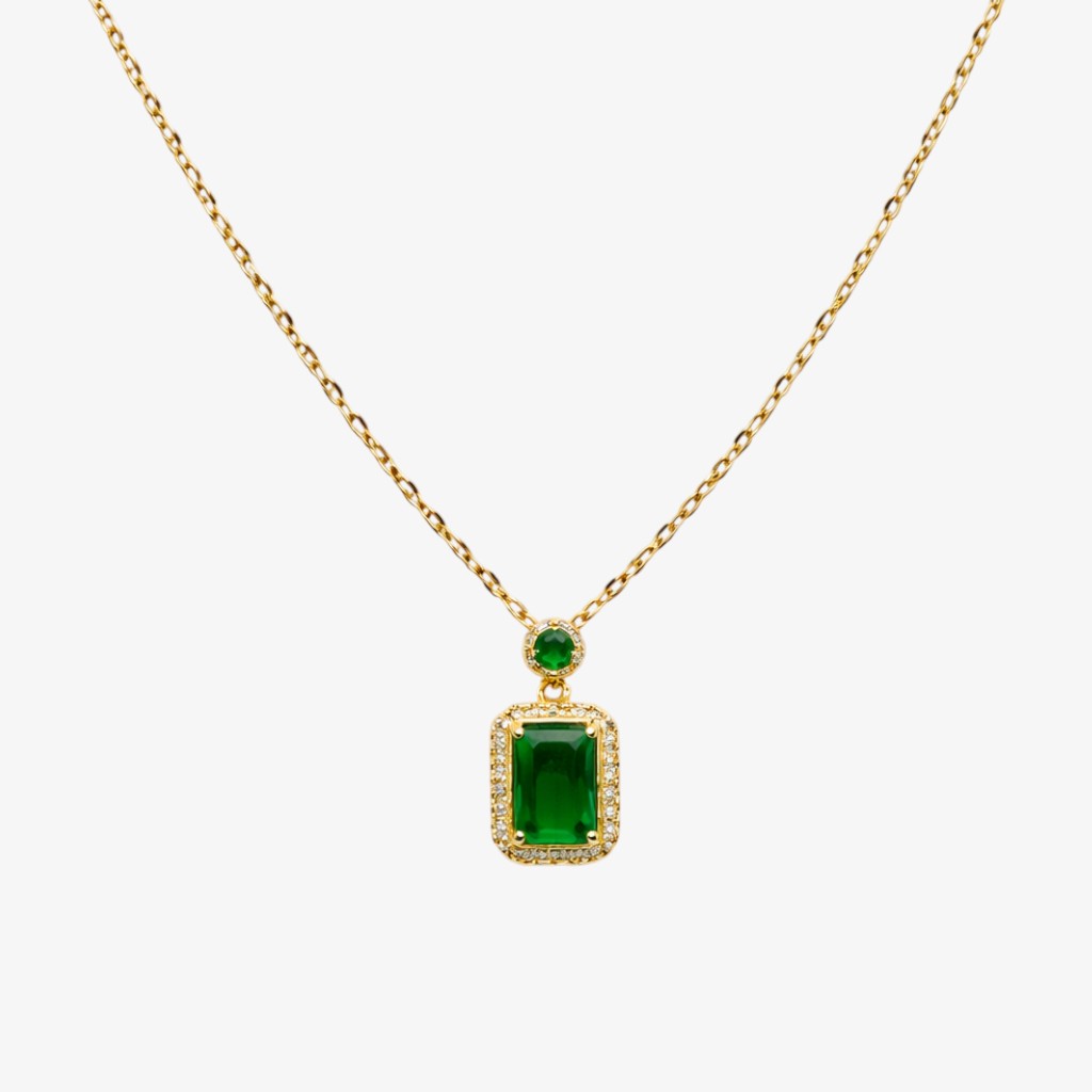 Genevieve Emerald Necklace