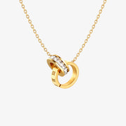 Aurelia Hoop Necklace