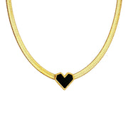Amie Heart Necklace