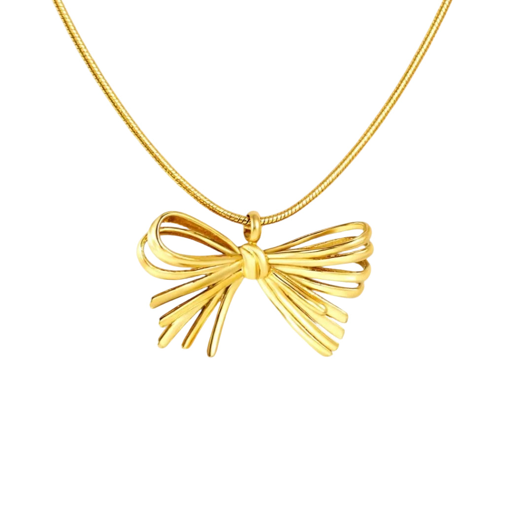 Anya Bow Necklace