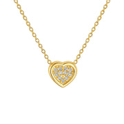 Rumi Heart Necklace