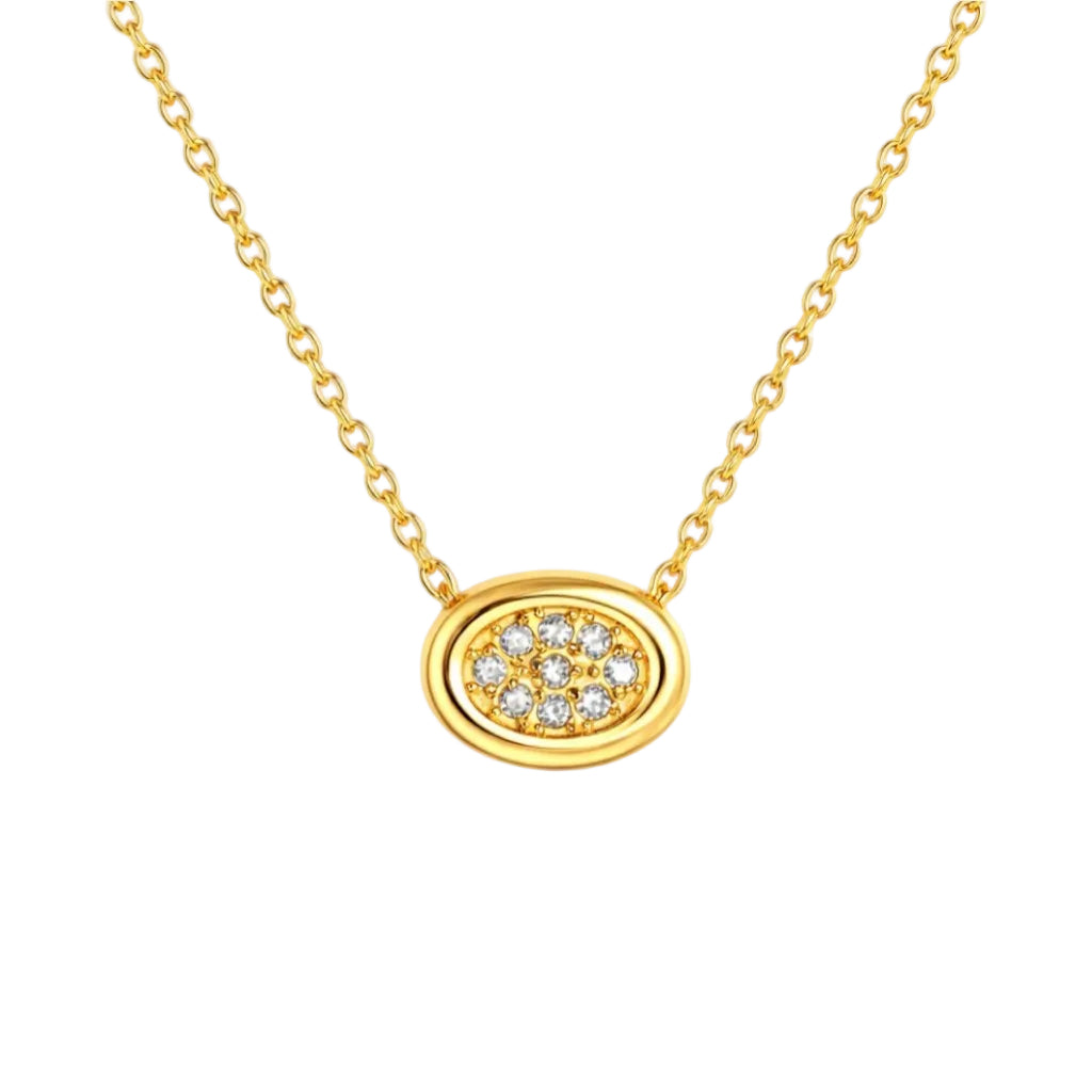 Sena Solitaire Necklace