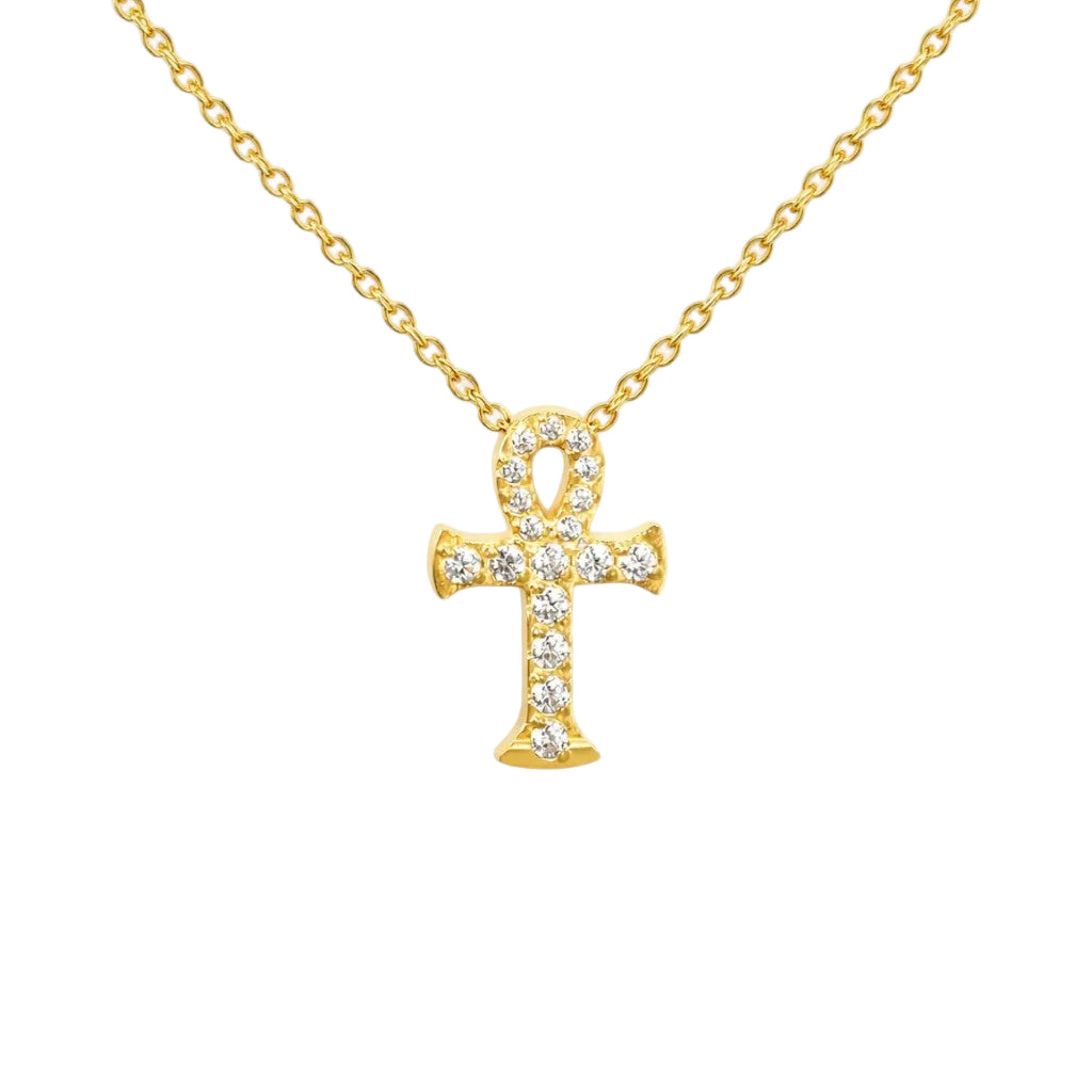 Asha Cross Necklace