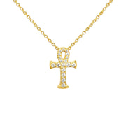 Asha Cross Necklace