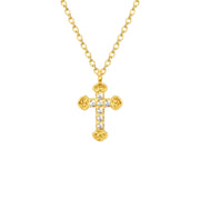 Lira Cross Necklace