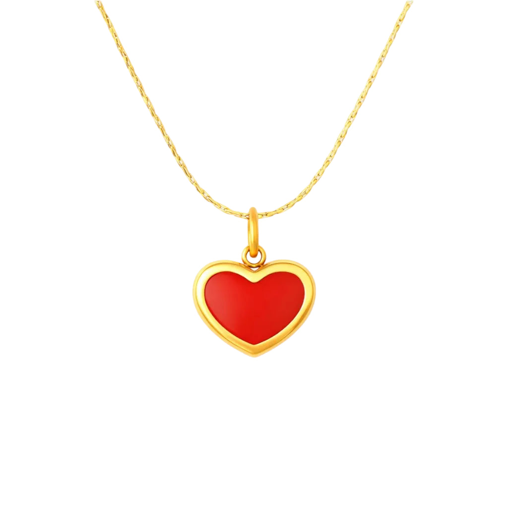 Rhea Heart Necklace