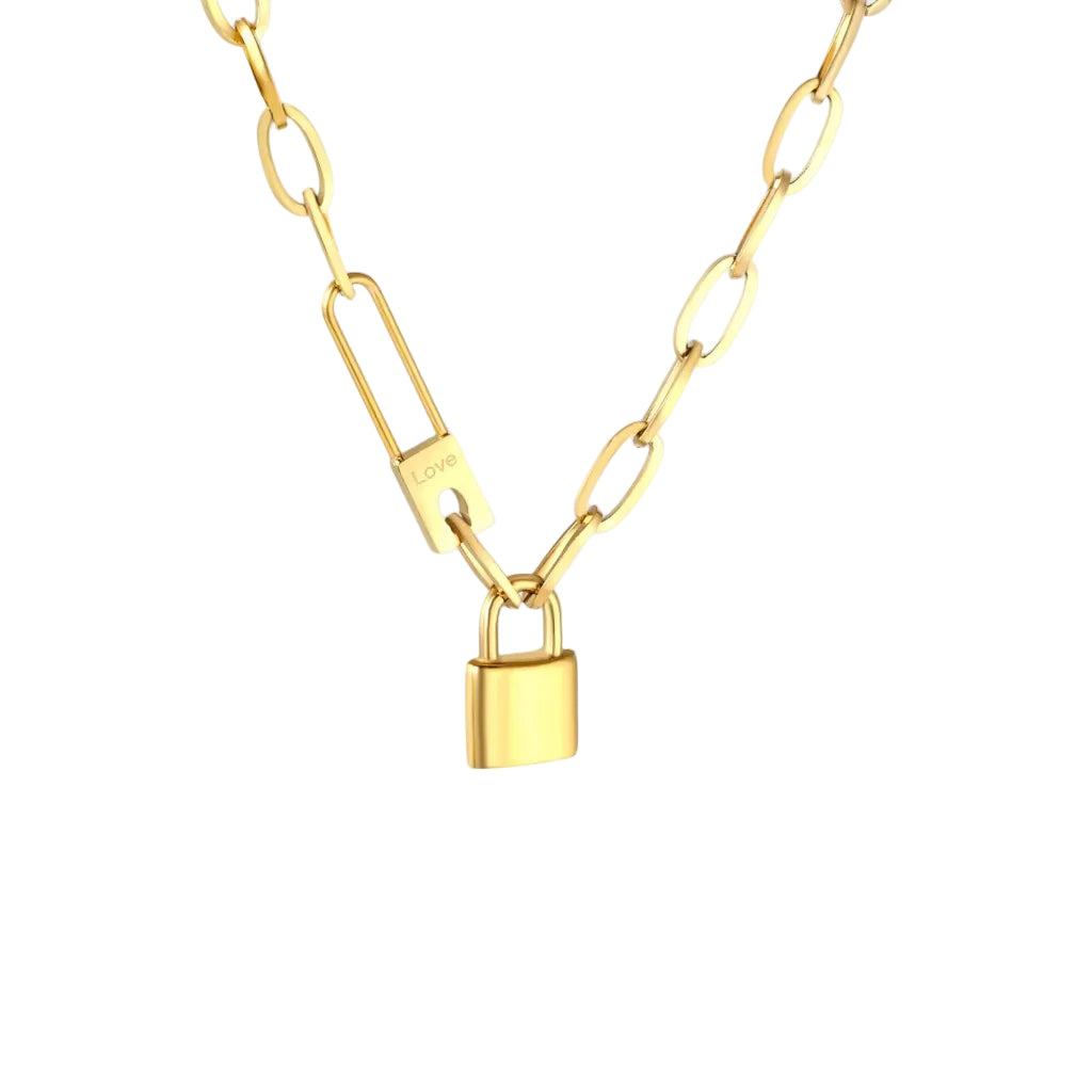 Fia Paperclip Necklace