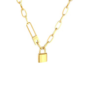 Fia Paperclip Necklace
