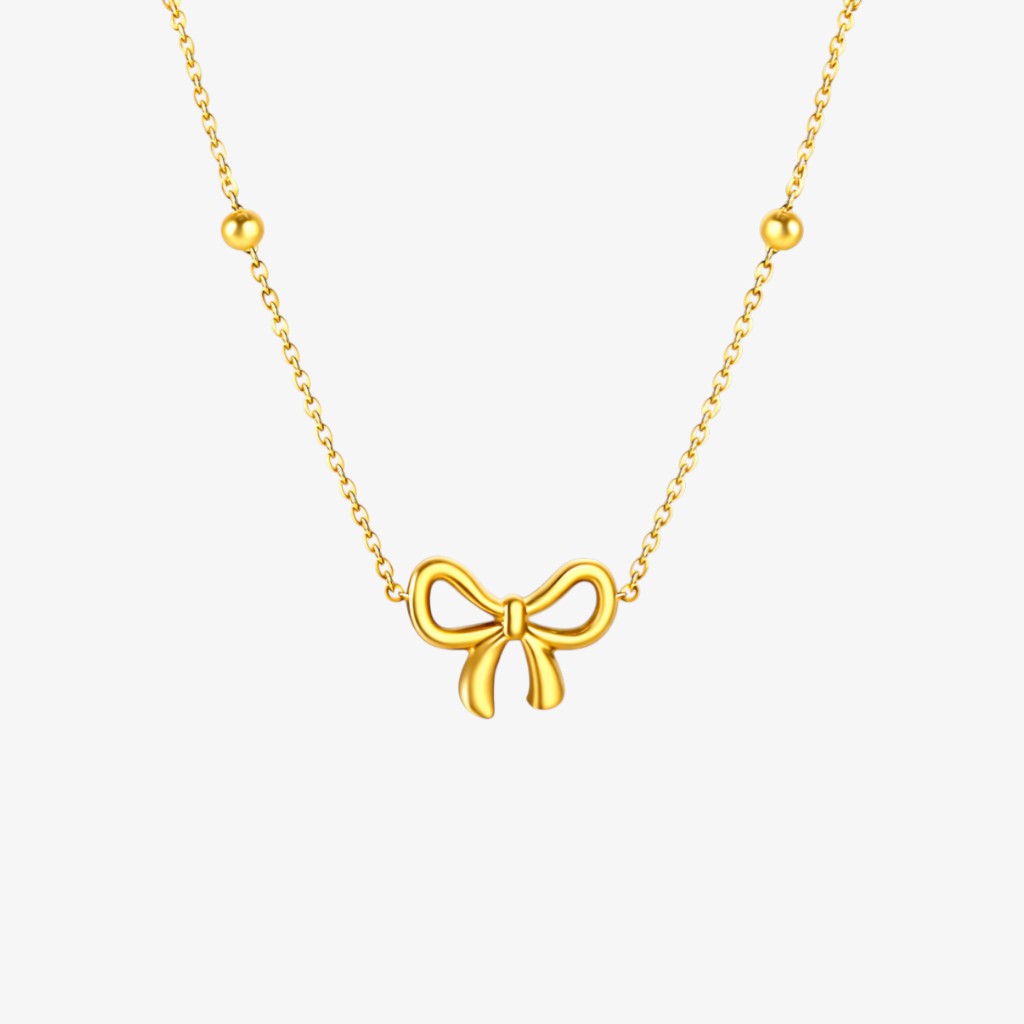 Paloma Bow Necklace