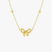 Paloma Bow Necklace