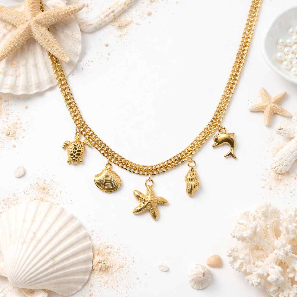 Alina Ocean Necklace