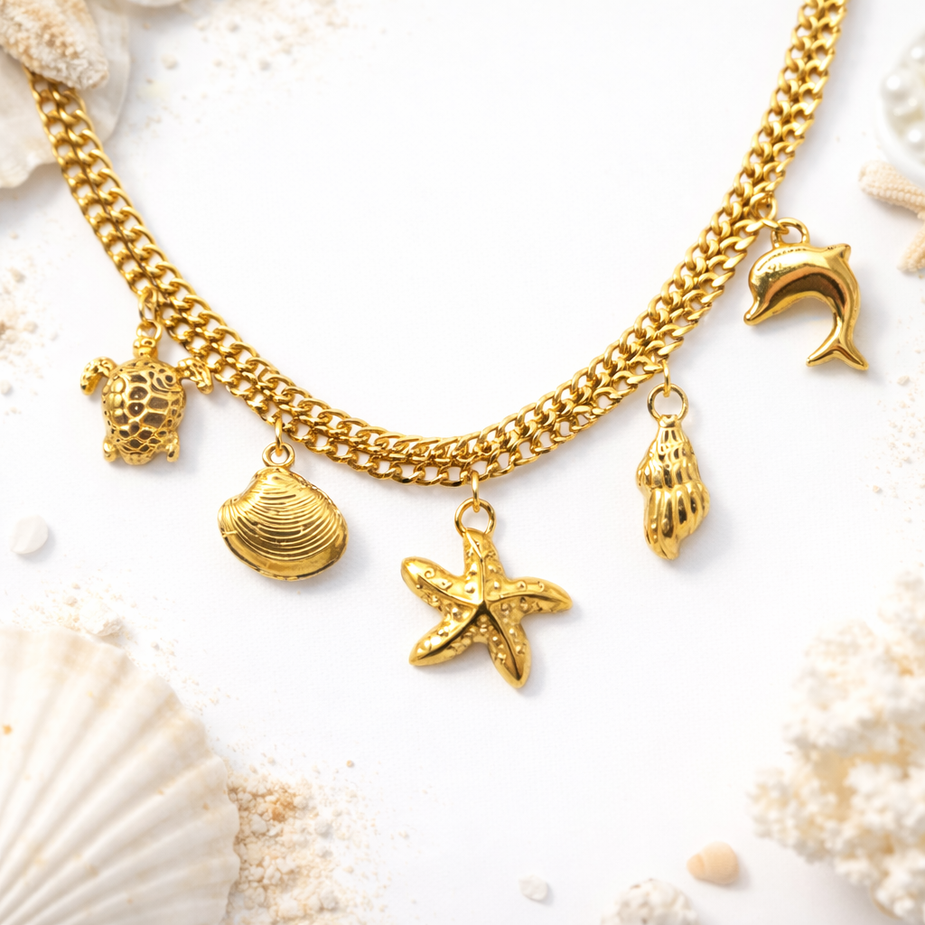 Alina Ocean Necklace