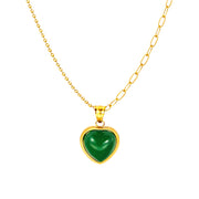 Gabrielle Heart Necklace