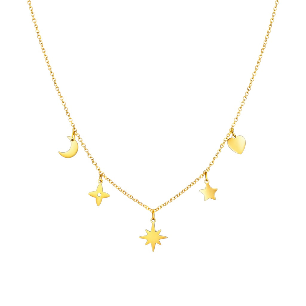 Cecile Celestial Necklace