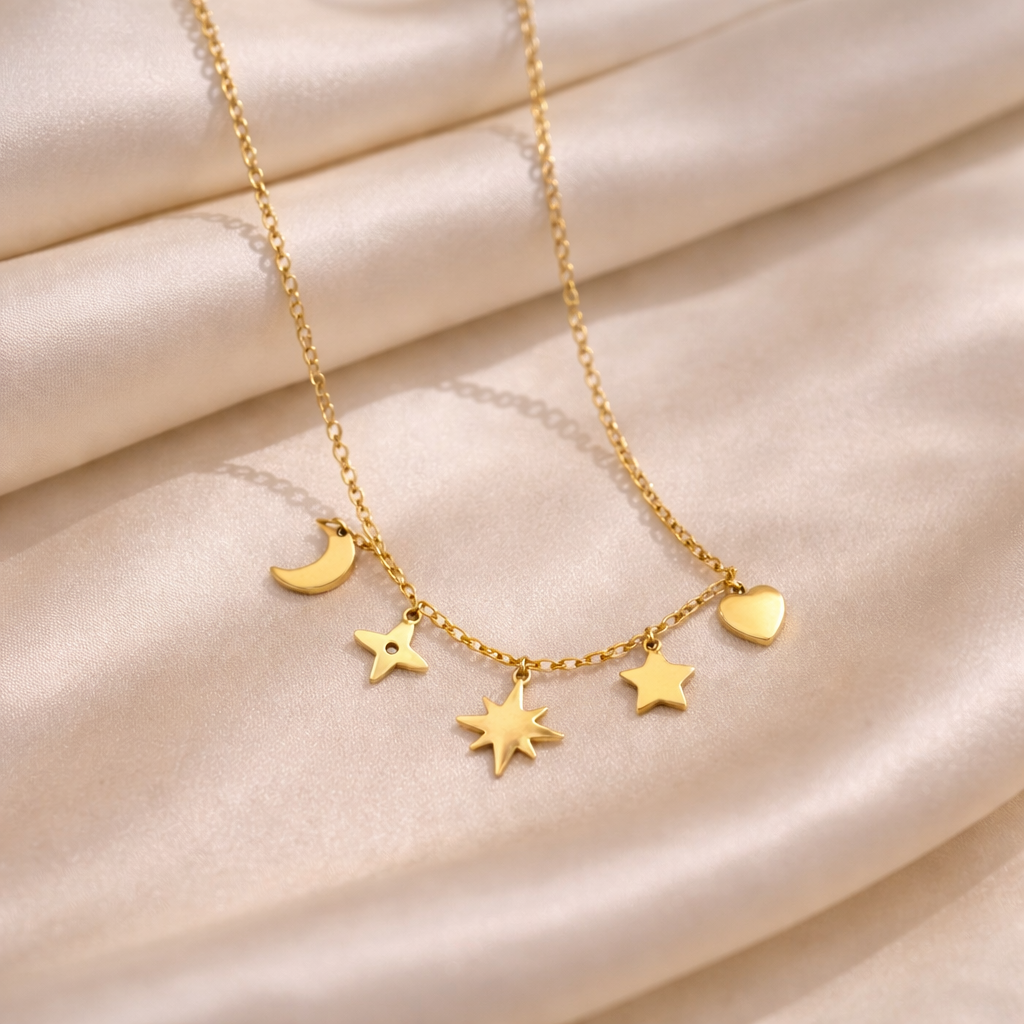 Cecile Celestial Necklace