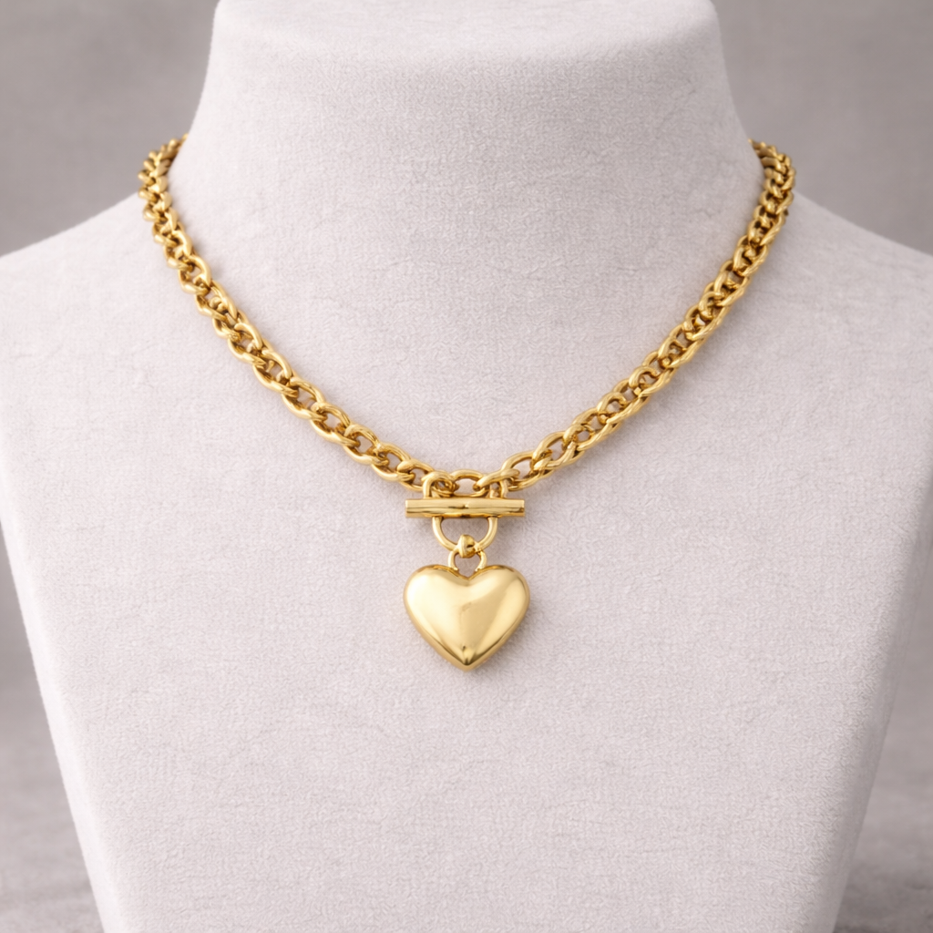 Vivica Heart Necklace