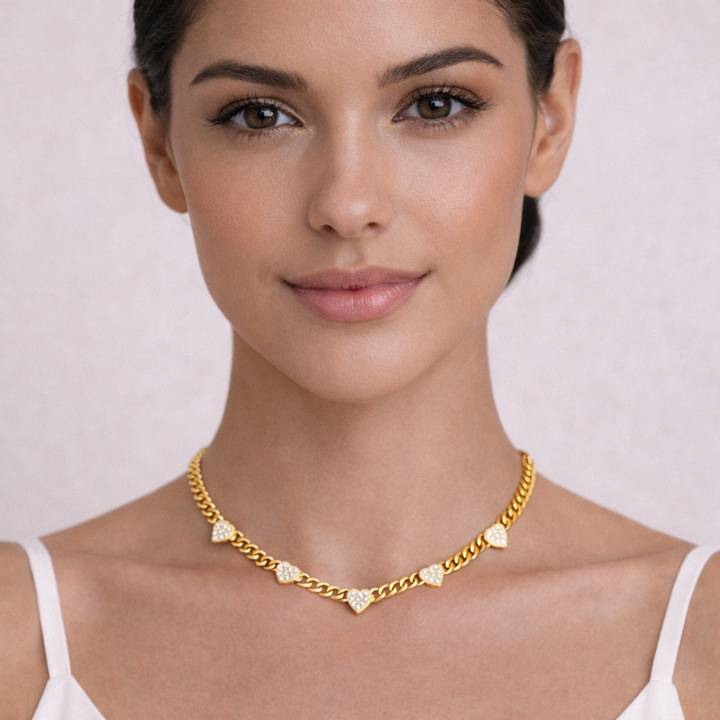 Leonie Heart Necklace