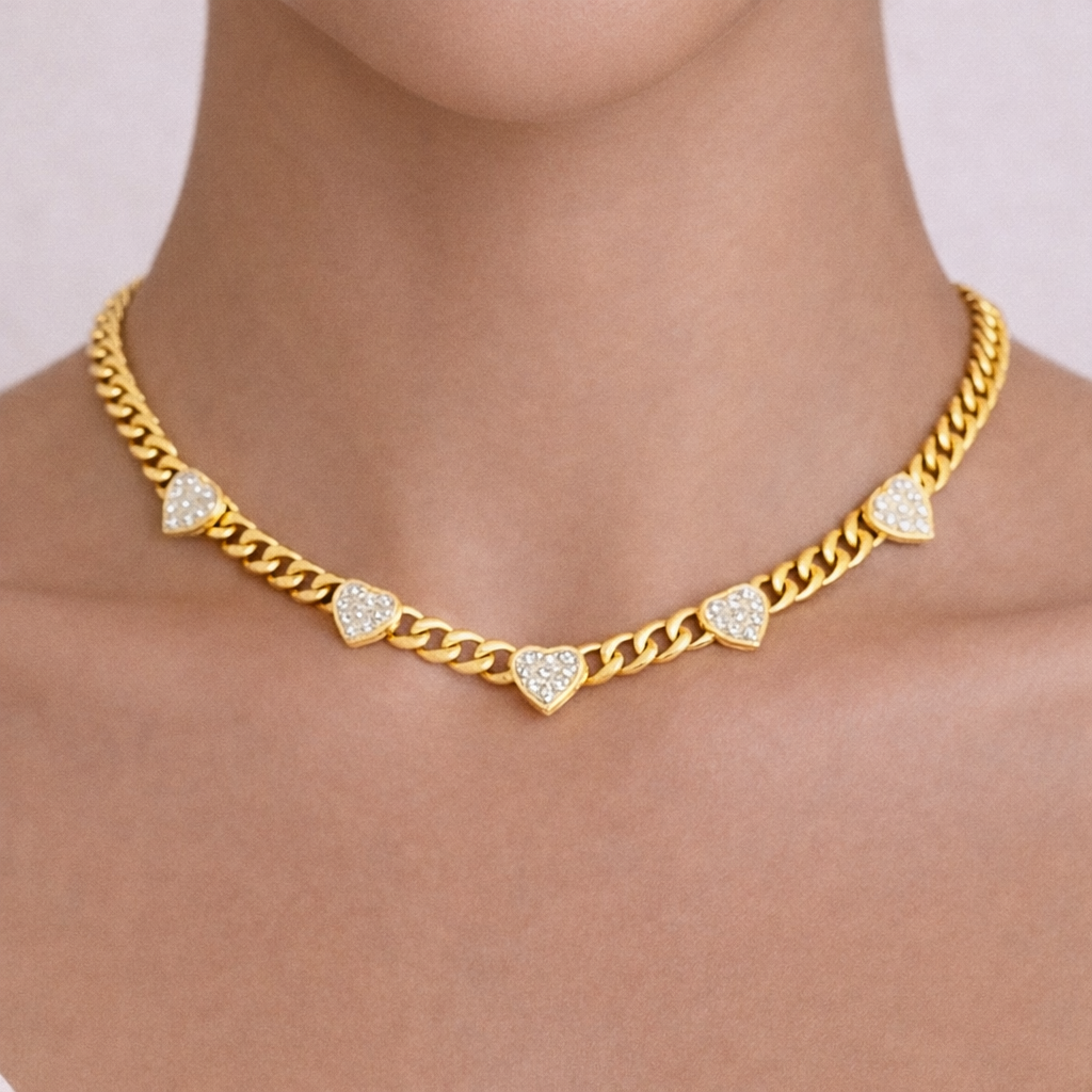 Leonie Heart Necklace