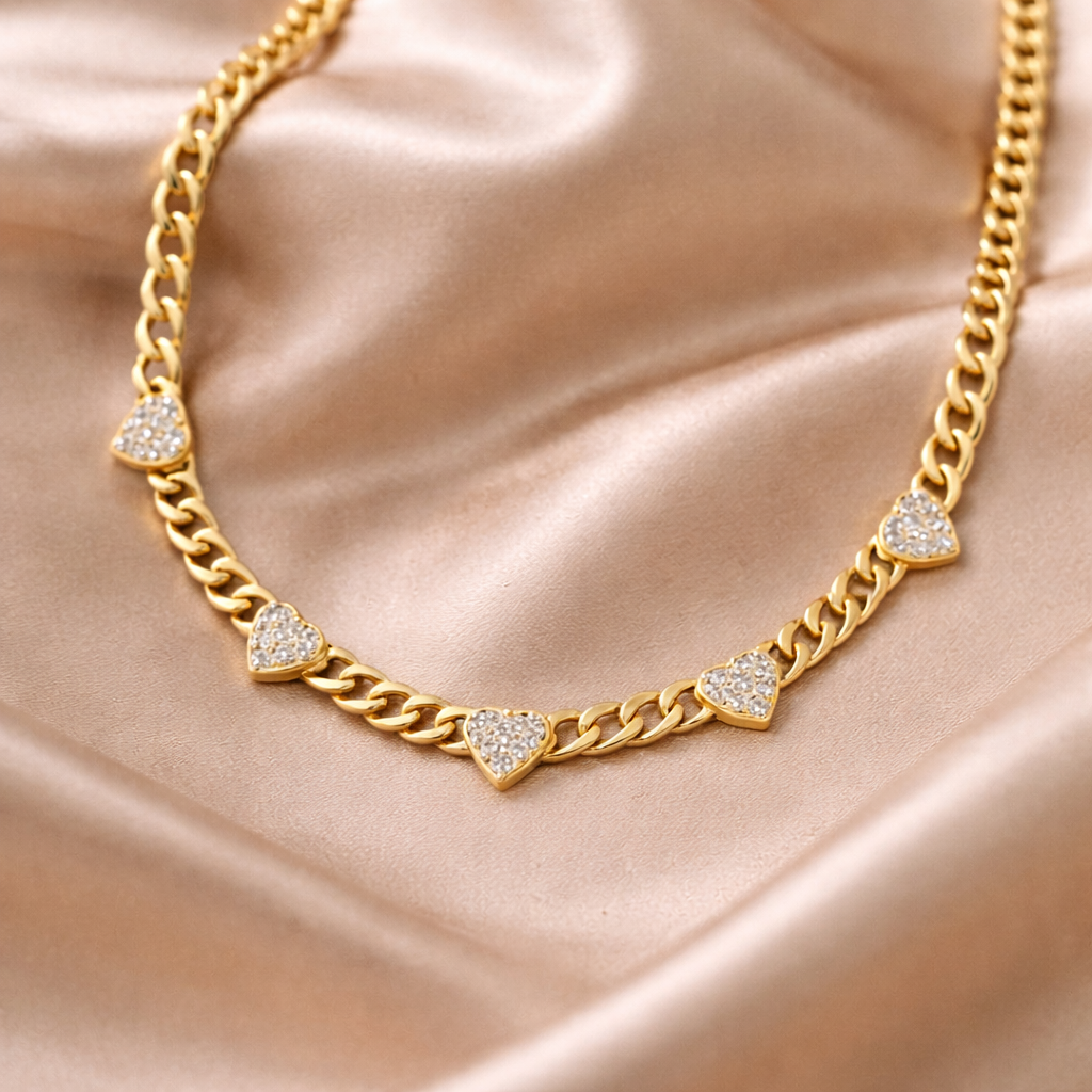 Leonie Heart Necklace