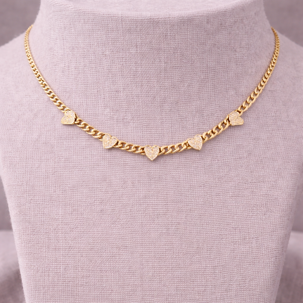 Leonie Heart Necklace