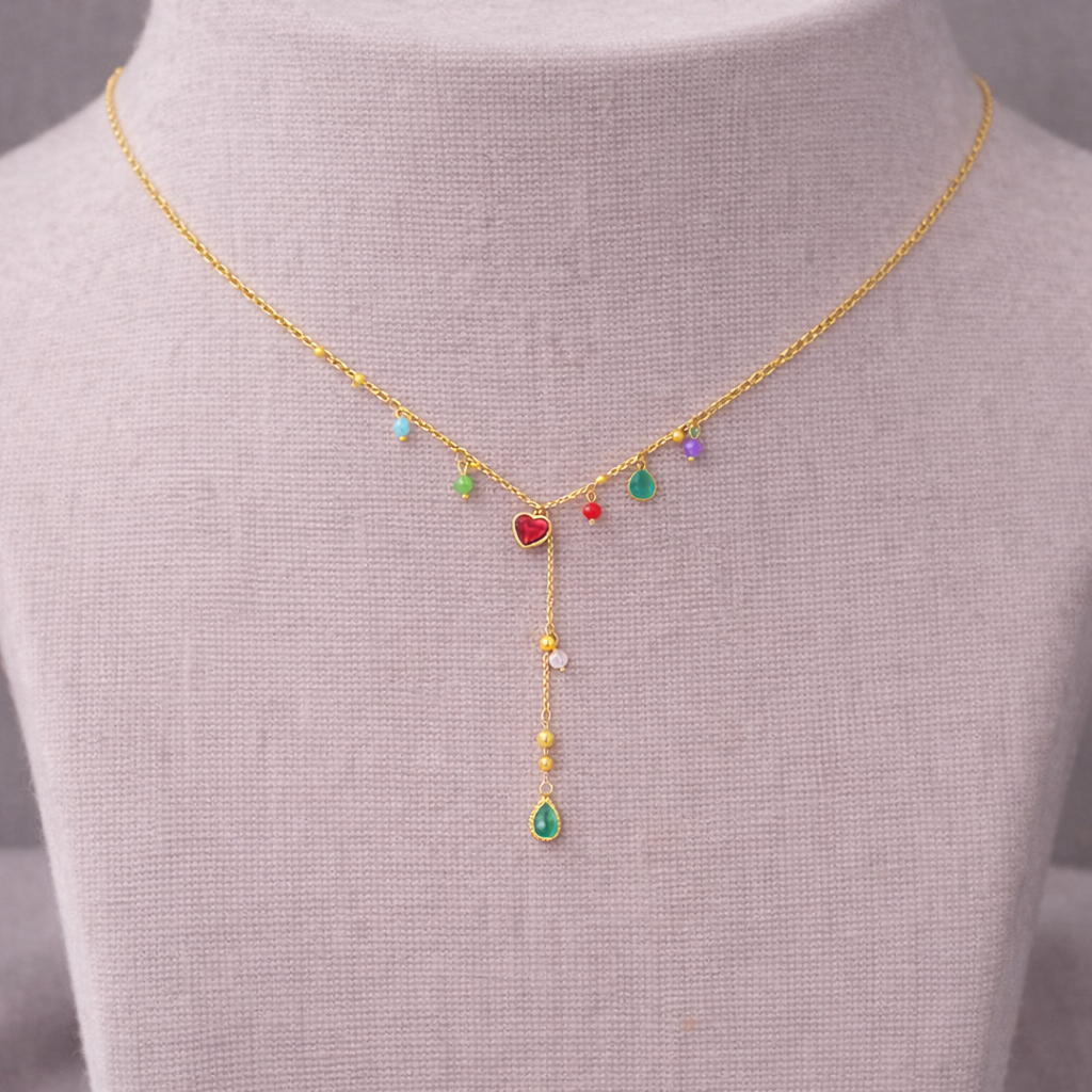 Adeline Gemstone Necklace