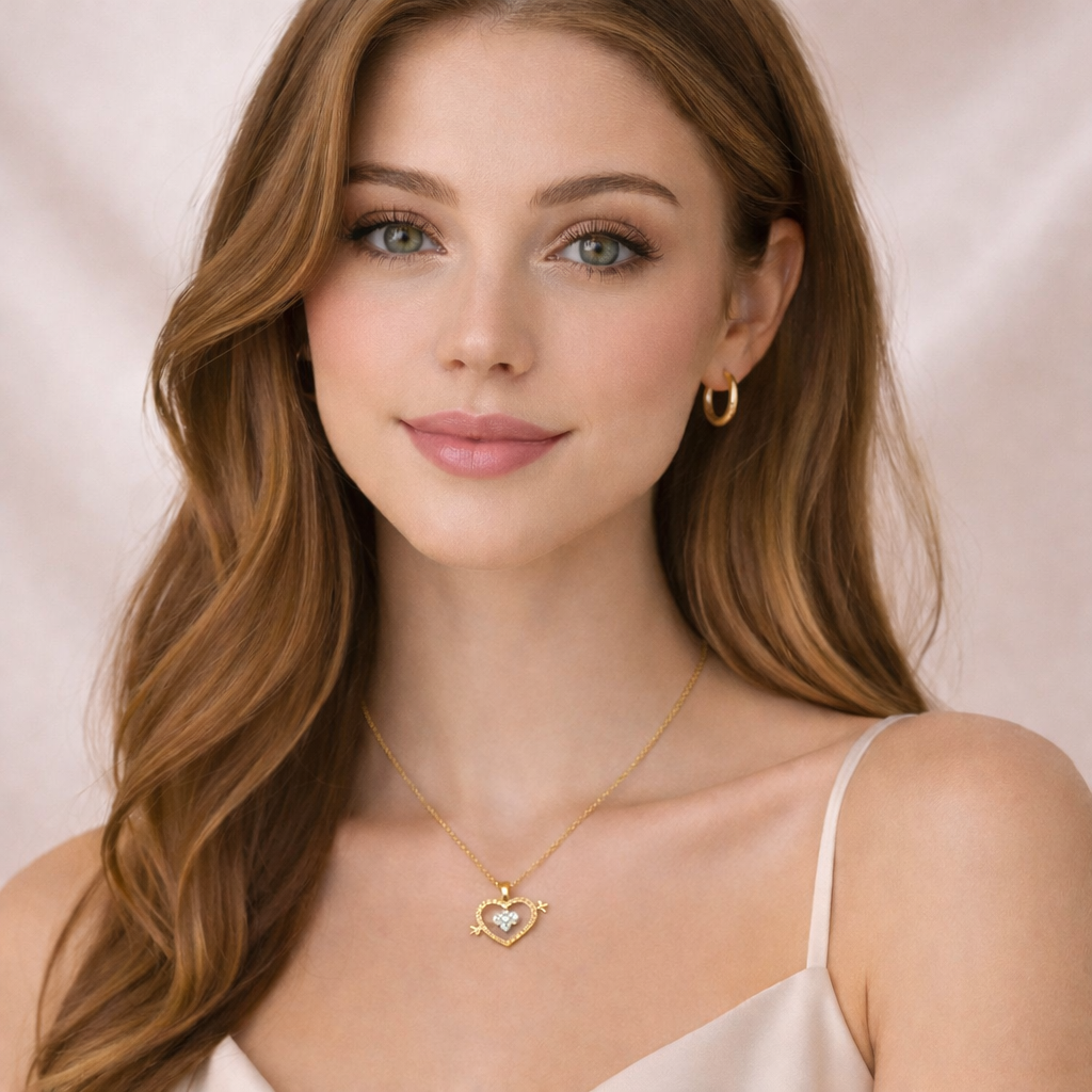 Seraphina Heart Necklace