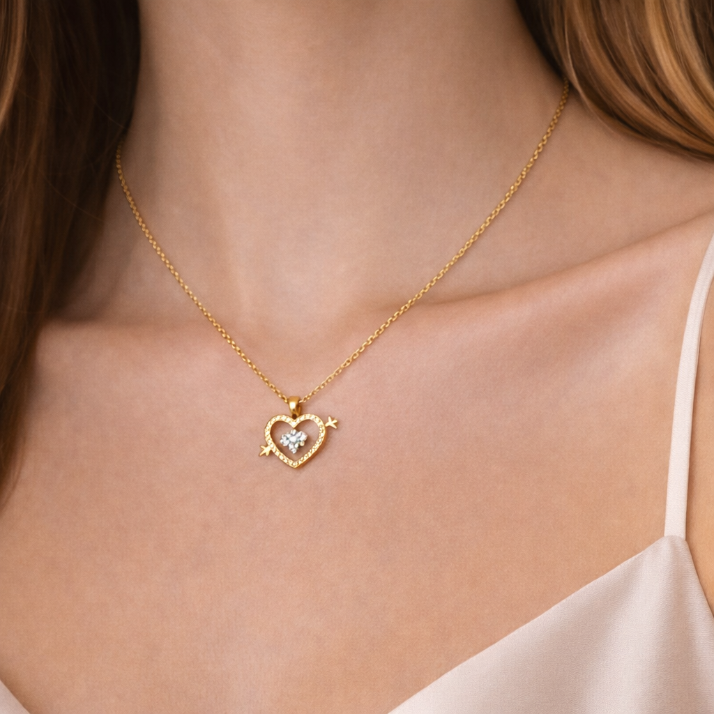 Seraphina Heart Necklace