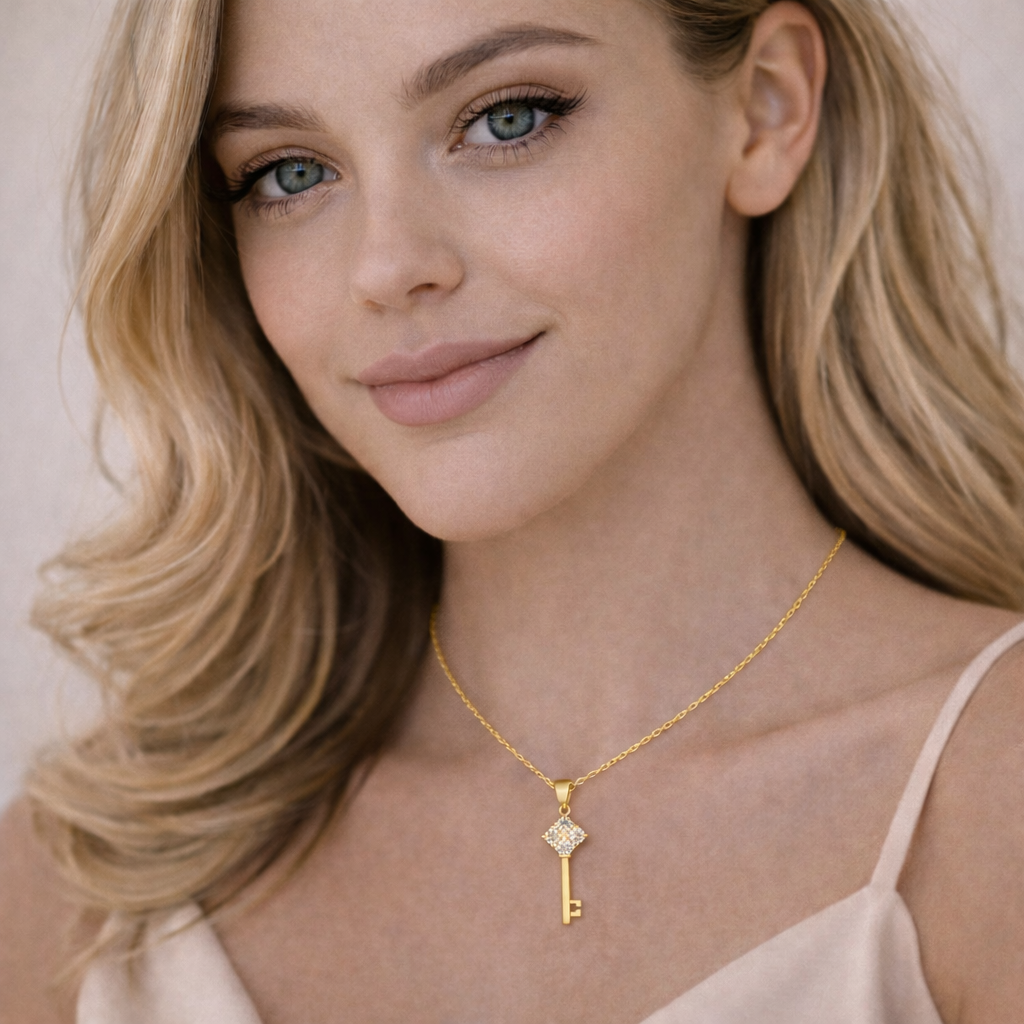 Celeste Key Necklace